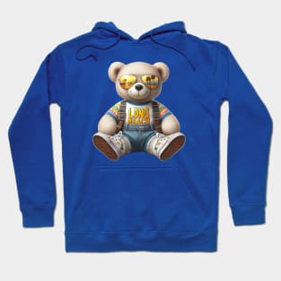 Long Beach Teddy Bear Hoodie